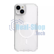 Чехол Nature TPU Pro Magnetic Case, белый, (AP IP15 Plus)