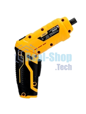 Отвертка аккумуляторная Deli DL-DP04-E2B1 (3,6В, 1,5А*ч, 3Нм, набор бит 10 шт, пласт. кейс)