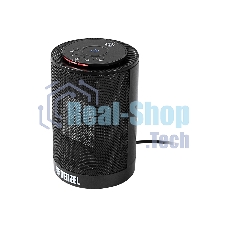 Тепловентилятор керамический Denzel DTFC-1200, черный, 600/1200 Вт, 12 м2, 3 режима, термостат