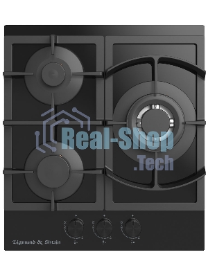 Газовая варочная панель Zigmund & Shtain M 26.4 B независимая, черный