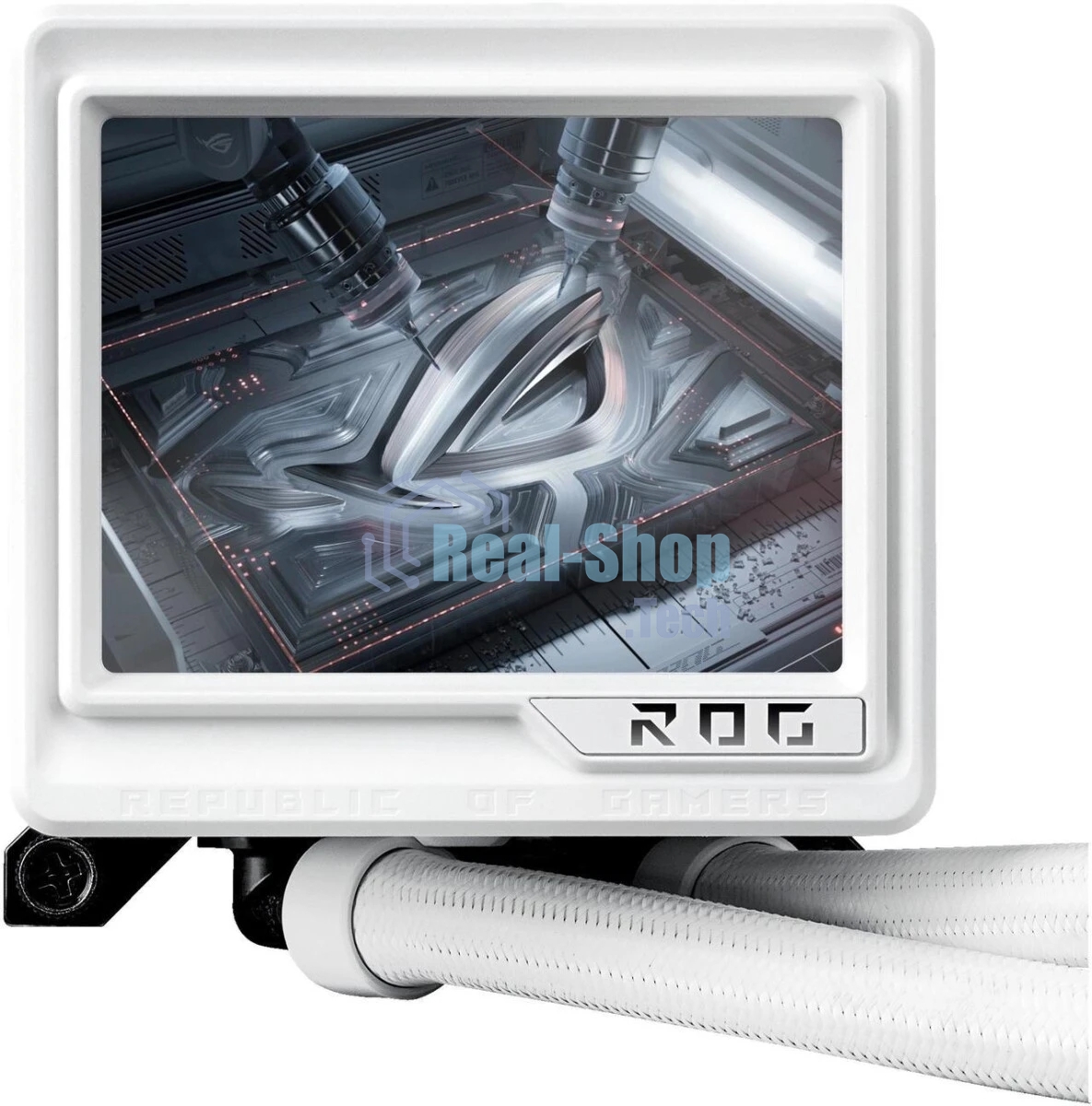 Система жидкостного охлаждения ASUS ROG RYUJIN III 360 ARGb EXTREME WHT 90RC0132-M0EAY0 белый 120мм алюминий+медь 2800rpm 36db 4-pin 305W