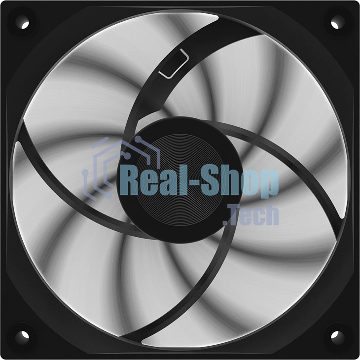 Вентилятор для корпуса Bloody CF-13 120х120x25 черный 4-pin 35дБ (CF-13-120-BK) Ret