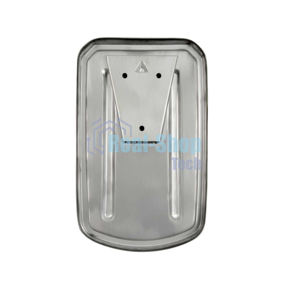 Дозатор для жидкого мыла из нерж. стали Puff-8708, хром, 800 мл, с ключом, 19х12х12 см