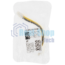 Удлинитель кабеля питания PCIe Cablexpert CC-PSU-84-20CM, PCIe 8pin(M)/PCIe 4pin(F), 20 см, пакет