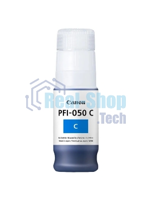 Картридж струйный Canon PFI-050C 5699C001 голубой (70мл) для Canon imagePROGRAF TC-20M