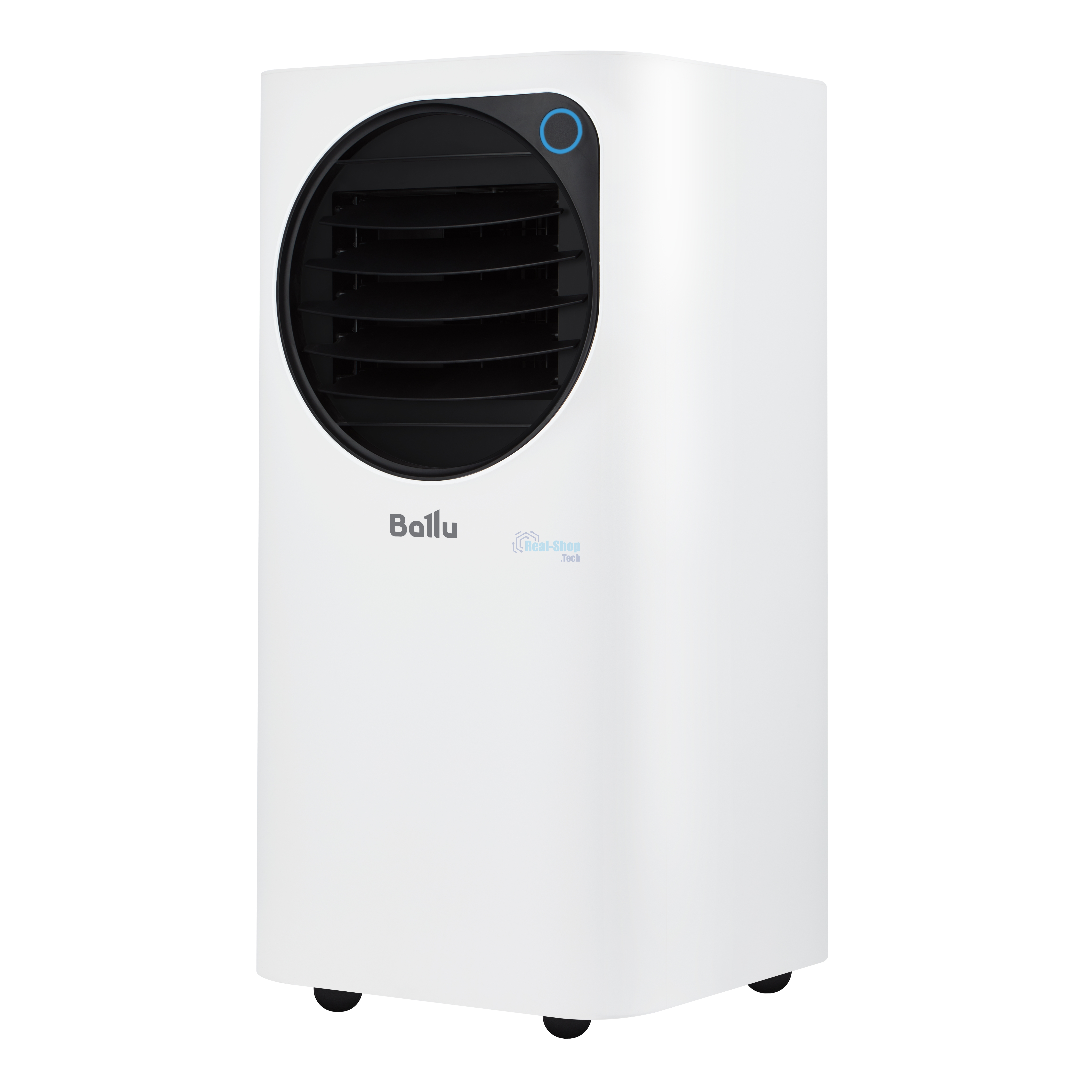 Кондиционер мобильный Ballu Eclipse BPAC-10 EPW/N6 10000 BTU, 24 м², 50 дБ, охлаждение, осушение, белый