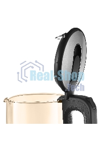 Чайник электрический Korting KWK 0903 G объем 1.7 л, материал: стекло, механическое управление, фильтр от накипи, 5 температурных режимов, автоотключение, поддержание температуры