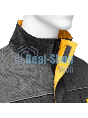 Куртка профессиональная рабочая Denzel 65% полиэстер 35% хлопок, XL