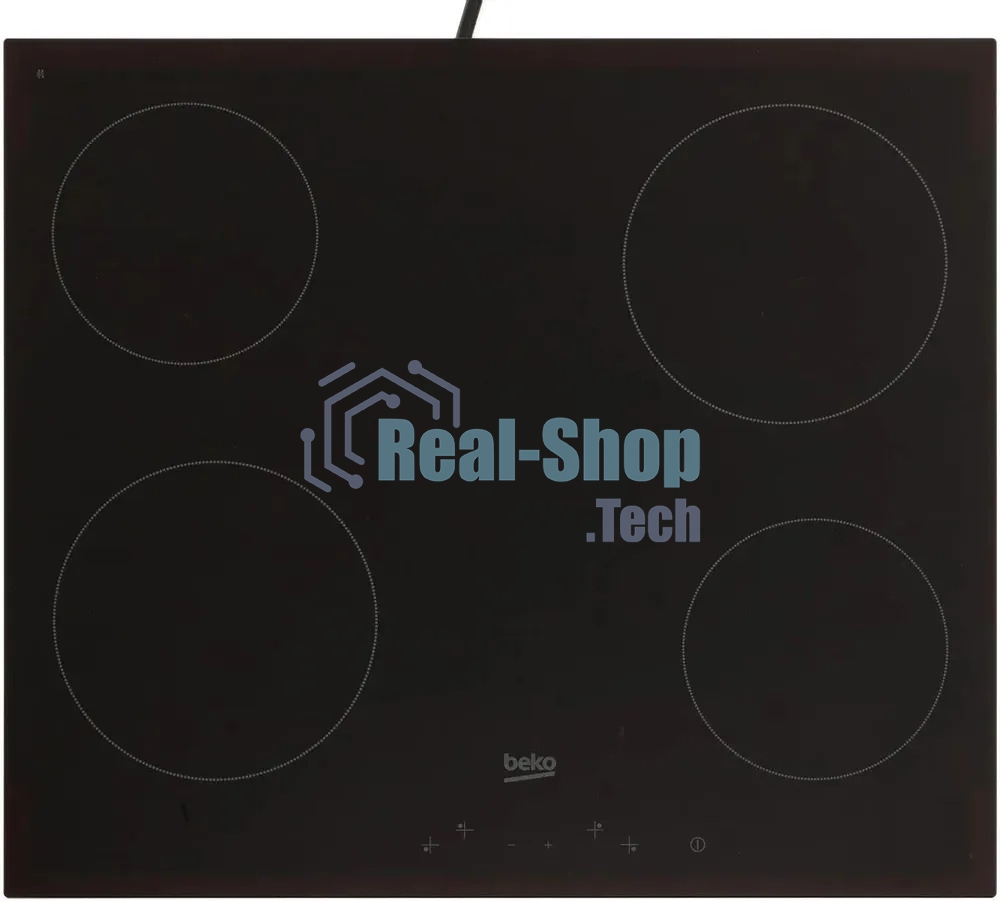 Встраиваемая электрическая варочная панель Beko HIC 64400 E, черный