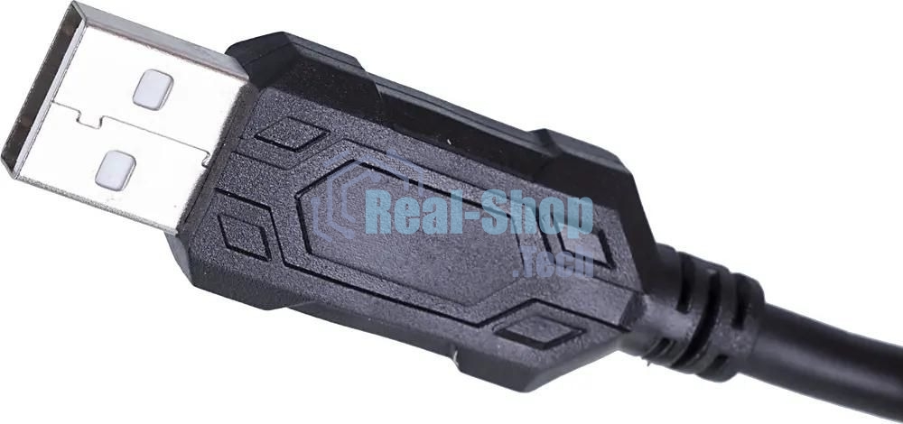 Гарнитура проводная с микрофоном A4 Bloody J437 черный 1.8м мониторные USB оголовье (J437)