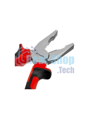 Плоскогубцы Matrix NICKEL 180 мм, никелированные, двухкомпонентные рукоятки