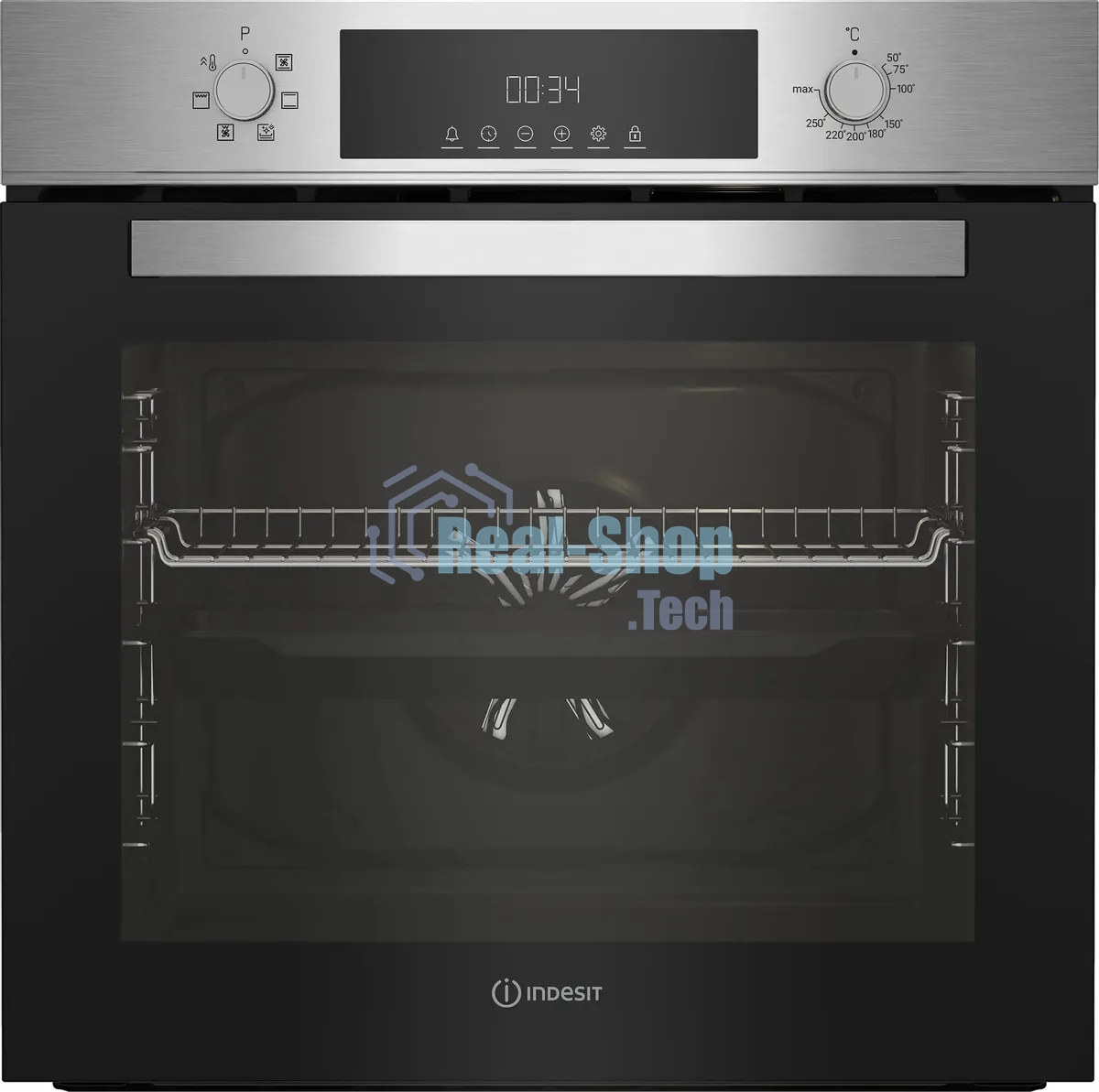 Духовой шкаф электрический Indesit IFE 3644 J IX нержавеющая сталь