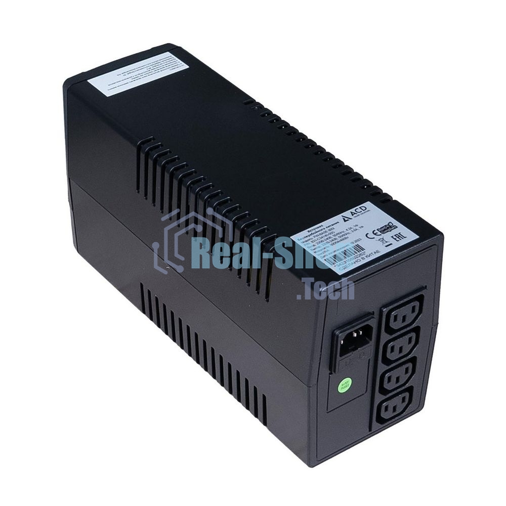 Источник бесперебойного питания ACD PW-Base 800I/800 ВА/480 Вт/IEC 320 C13 (компьютерный)