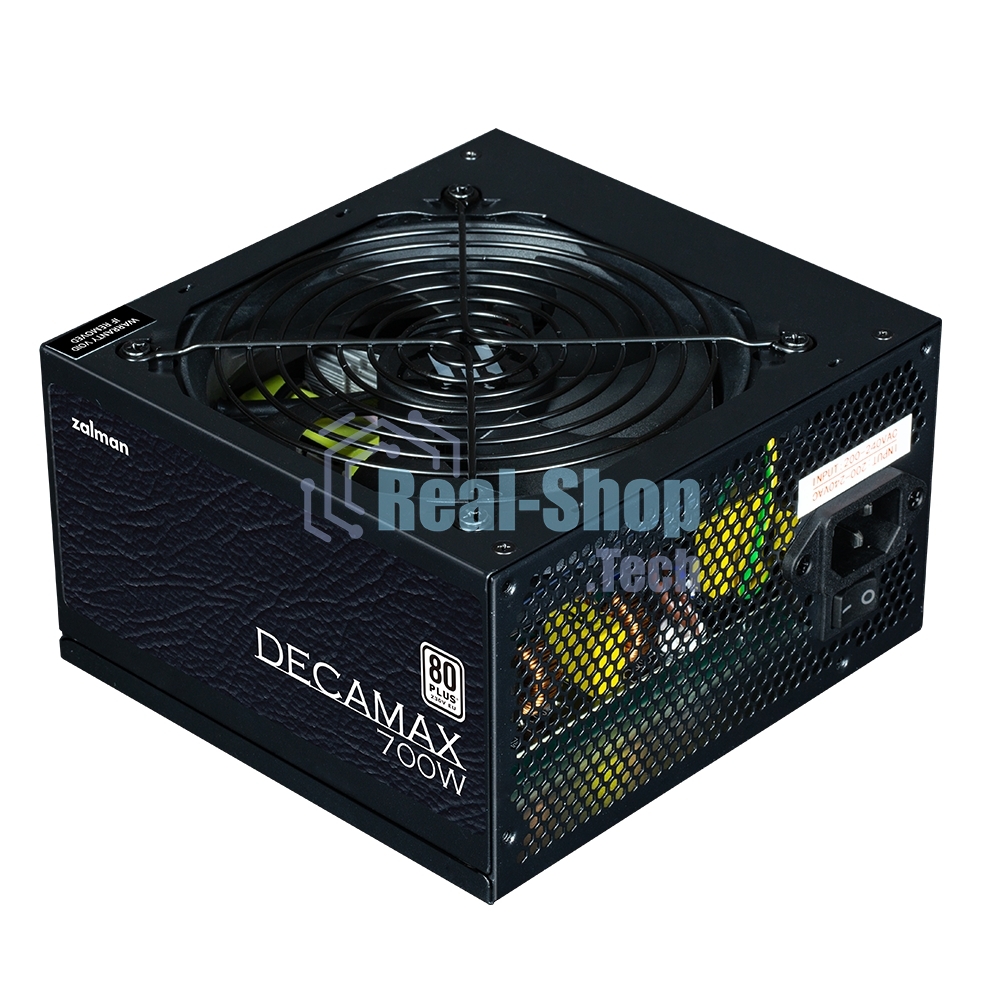 Блок питания Zalman ZM700-LX3, 700Вт. 80 PLUS, 120мм, черный