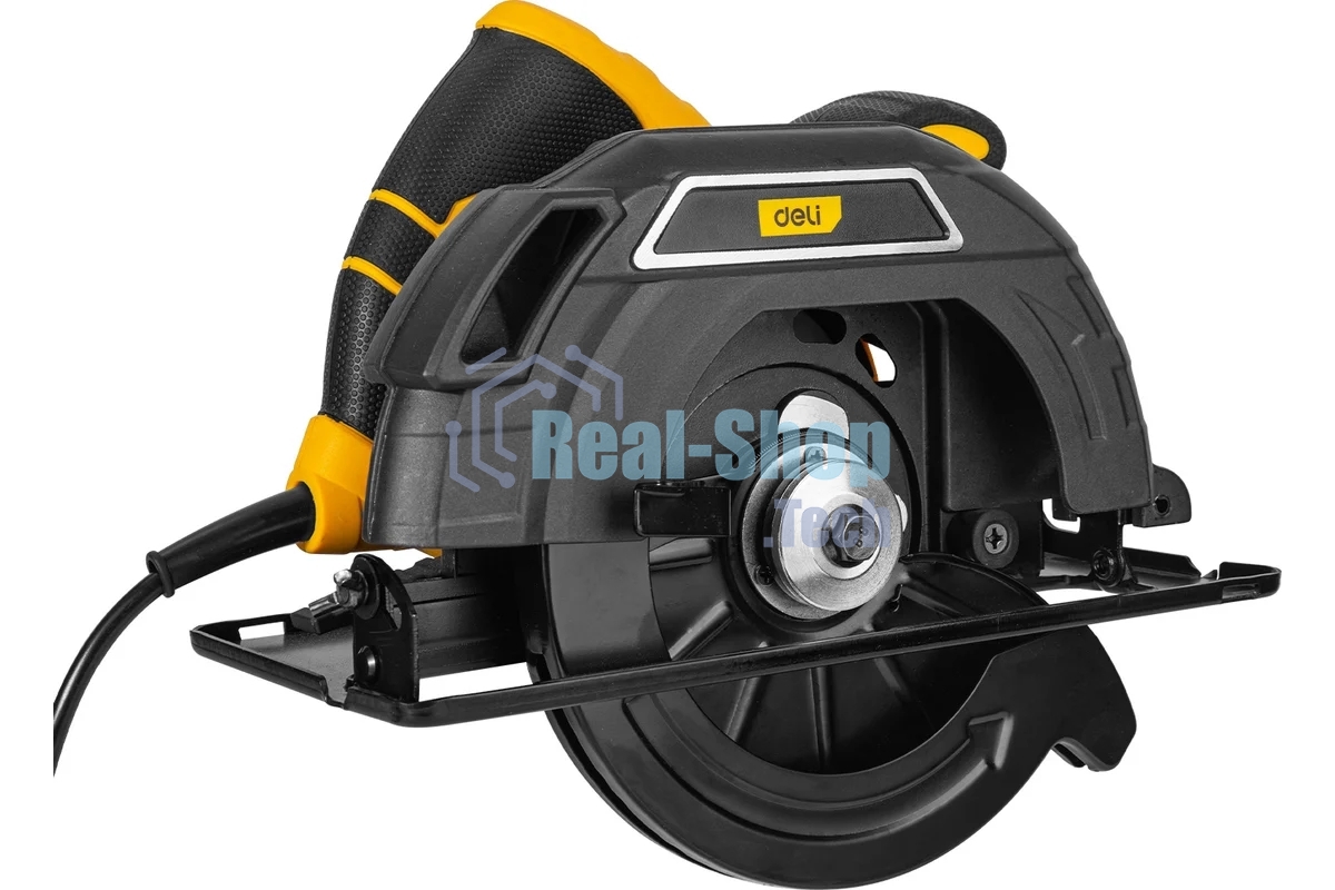 Циркулярная пила Deli DL-YJ185-E1 (1300Вт, 5300об/мин, диаметр диска 185мм)