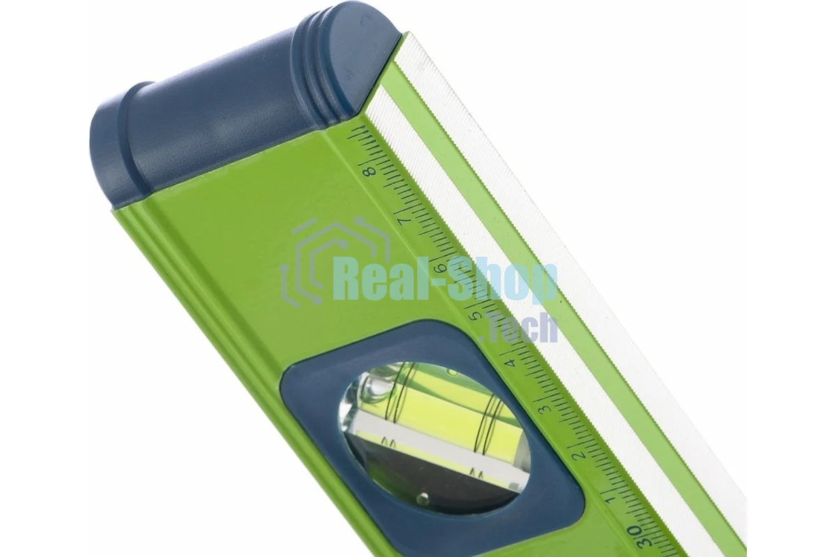 Уровень алюминиевый Сибртех УС-1,0-1000 фрезерованный, 3 глазка, рукоятки, 1000 мм