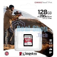 Флеш карта SDXC Kingston SDR2V6/128Gb Canvas React Plus w/o adapter 128Gb