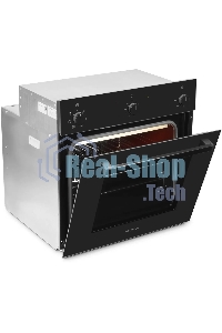 Духовой шкаф электрический Hyundai 6006.03 BG черное стекло