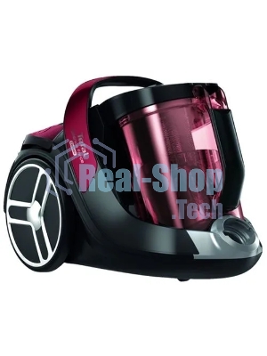 Пылесос Tefal TW7253EA красный/черный, 550 Вт, уборка сухая, пылесборник контейнер, 2.5 л