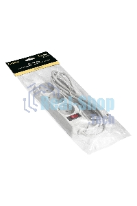 Удлинитель ExeGate EC-3-5W EX279353RUS белый, 5 м, евровилка, 3 розетки, 2200 Вт