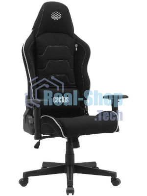 Кресло Cactus CS-CHR-MC04-BBK черный, экокожа