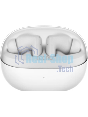 Наушники TWS Tecno Buds 4 белый, внутриканальные, Bluetooth, до 6 ч