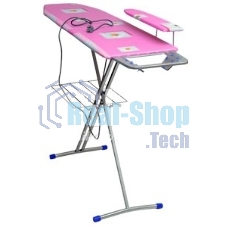 Доска гладильная НИКА 3+, фанера, европодставка под утюг (полимер) с термосиликоном, 122/34,5