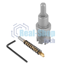 Коронка по металлу Denzel твердосплавная, 26 мм