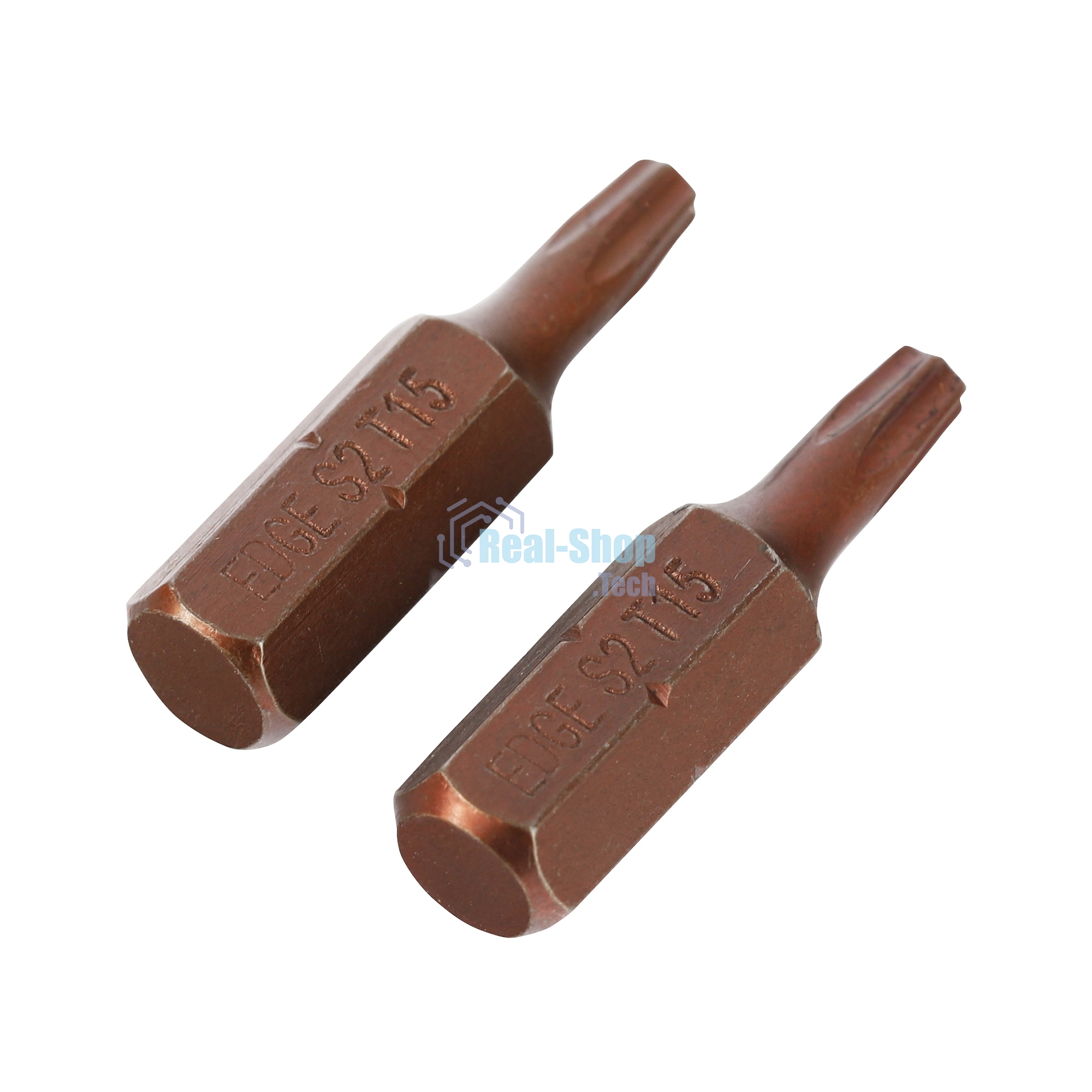 Бита EDGE by PATRIOT T15, сталь S2, длина 25 мм, 2шт в блистере