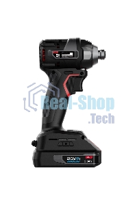 Винтоверт ударный аккумуляторный Deli DE-QZ20-1D2 (2АКБ*2А·ч + ЗУ, 20V, 200Нм, 0-3600об/мин, 0-3600уд/мин, сумка)