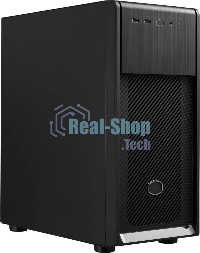 Компьютерный корпус Cooler Master Elite 500 w/o ODD bay, 2xUSB3.2, 1x120Fan, w/o PSU, Black, Steel left panel, ATX