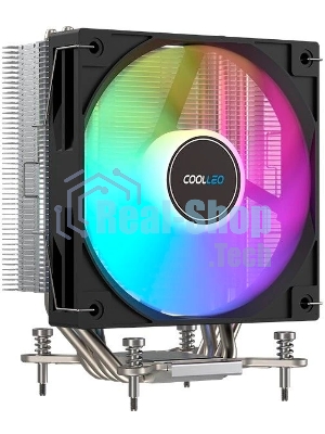 Вентилятор для процессора Coolleo CPU Cooler Etian CL-A40-ARGb Intel: LGA 115X/1200/1700/1851 AMD: AM4/AM5 200W TDP