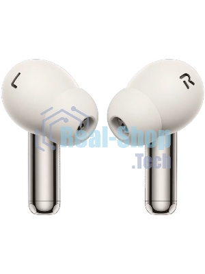 Наушники TWS OnePlus Buds Pro 3 E512A белый (лунный), внутриканальные, Bluetooth, активное шумоподавление, беспроводная зарядка, до 10 ч
