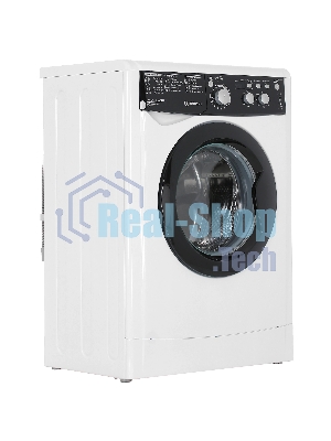 Стиральная машина Indesit EWSD 51031 BK CIS белая, загрузка фронтальная 5 кг, 1000 об/мин, класс A
