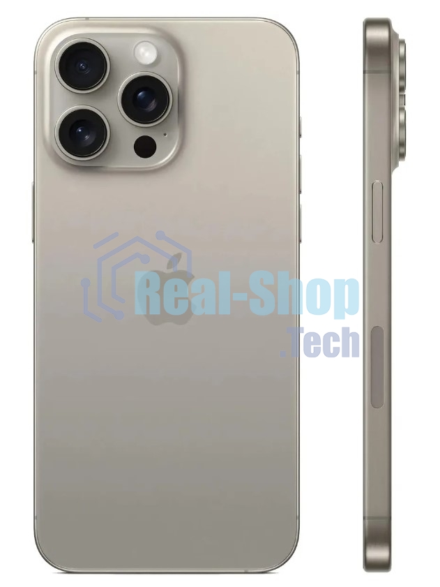 Смартфон Apple iPhone 15 Pro Max A3108 8Gb, 1Tb, Natural Titanium