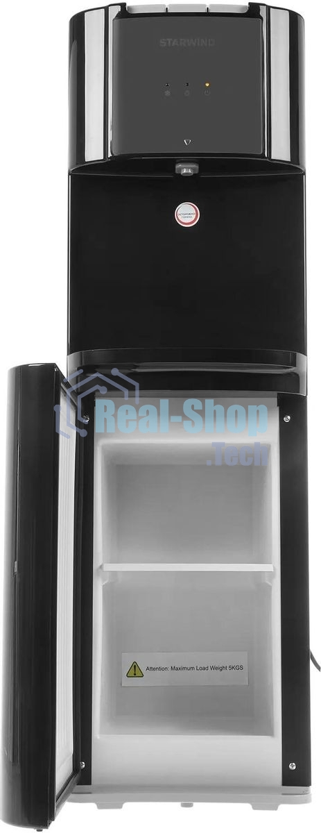 Кулер Starwind SW-1115EB напольный электронный черный