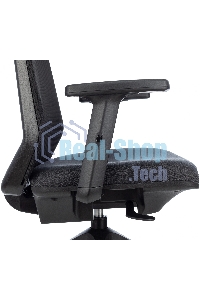 Кресло офисное Бюрократ MC-611NL черный TW-01 38-418 сетка/ткань, крестов. 4-луч. пластик