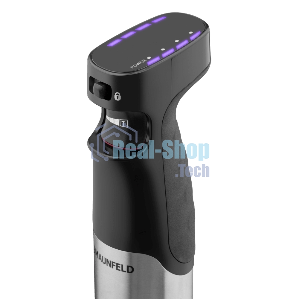 Блендер погружной Maunfeld MF-123SB PRO черный, 1000 Вт