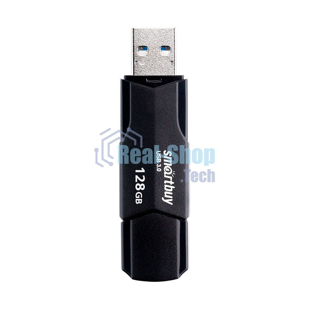 Флешка USB 3.1 Smartbuy 128Gb CLUE черный (SB128GbCLU-K3)
