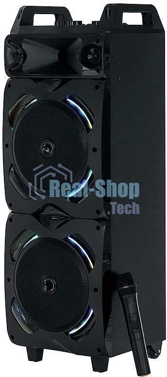 Акустическая колонка Dialog Oscar AO-220 1.0, 100W RMS, Караоке с беспр. микр, BT/FM/USB/SD/GT