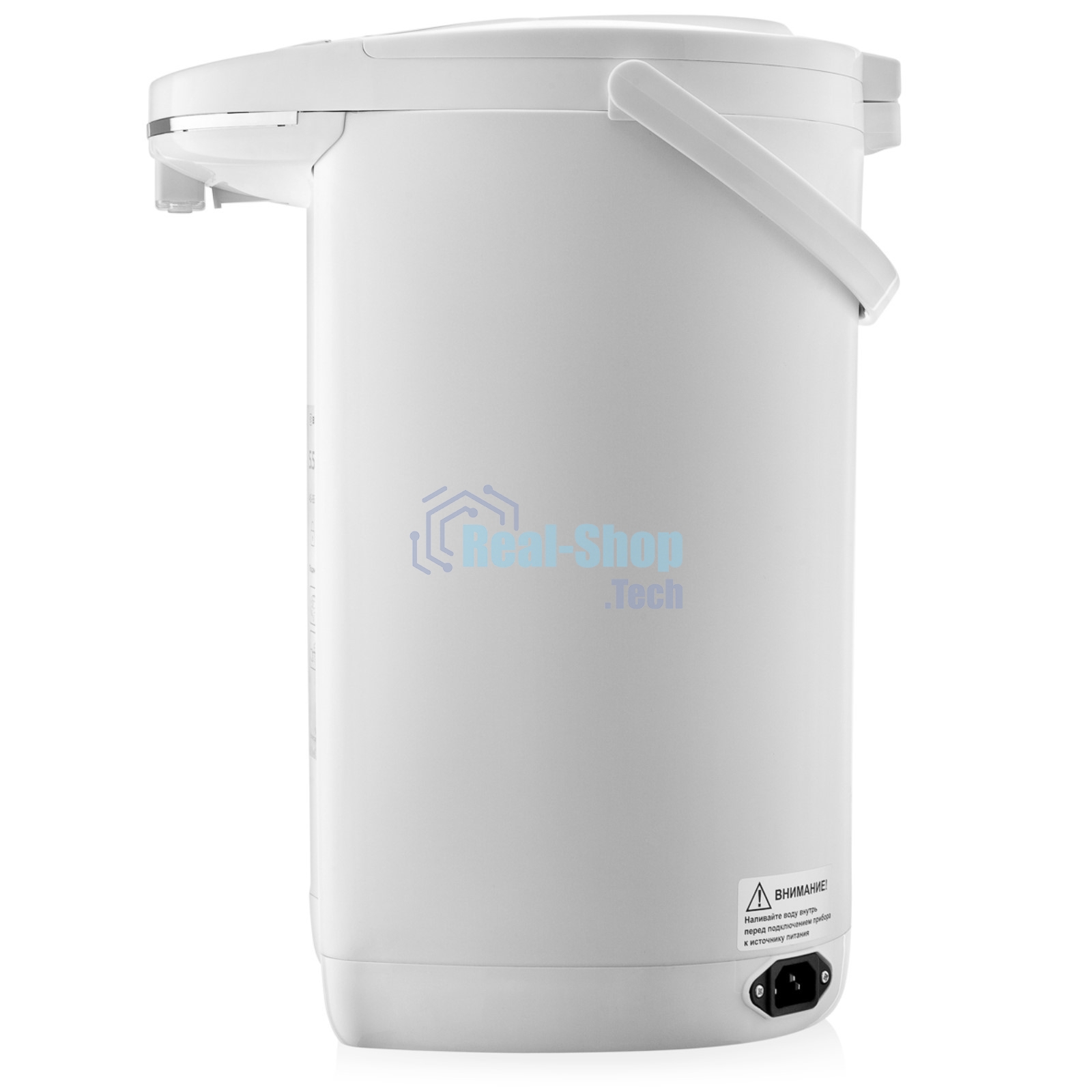 Термопот BRAYER 1091BR-WH, 1450 Вт, 5,5 л, 2 спос.подач.воды, LCD-дисп, поддерж.темпер,блокировка