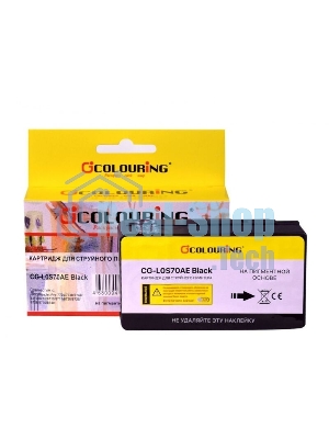 Картридж струйный Colouring CG-L0S70AE (№953XL) с чернилами на пигментной основе черный для принтеров HP OfficeJet Pro 7720/7730/7740/8210/8218/8710/8715/8720/8725/8728/8730/8740