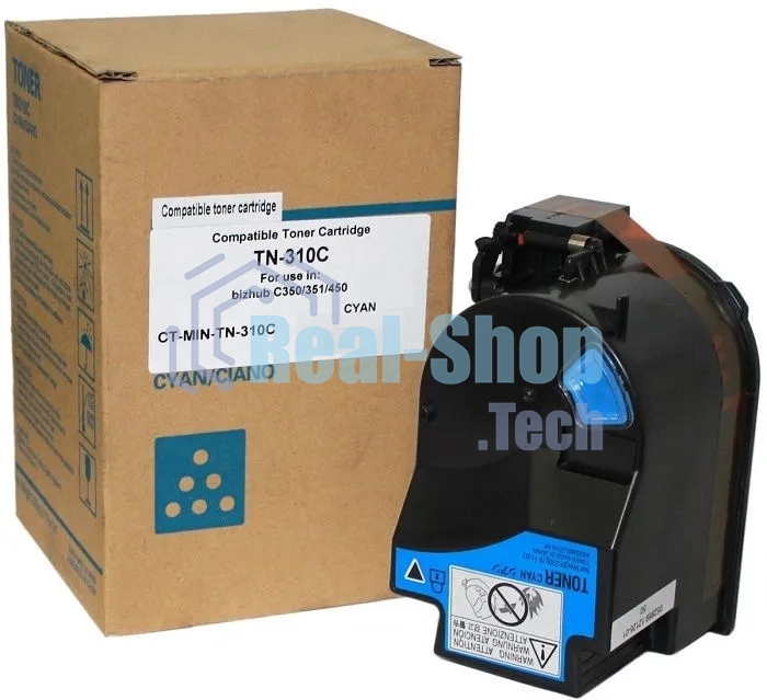 Картридж лазерный ELP TN-310C синий (11500 стр) (туба 230 гр.) для Konica-Minolta bizhub C350/351/450