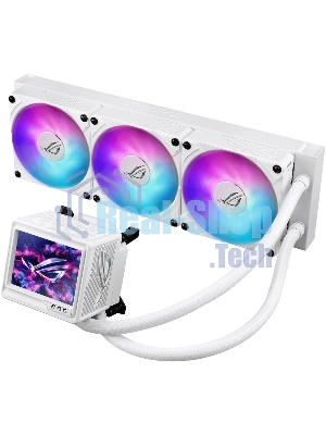 Система жидкостного охлаждения ASUS ROG RYUJIN III 360 ARGb EXTREME WHT 90RC0132-M0EAY0 белый 120мм алюминий+медь 2800rpm 36db 4-pin 305W