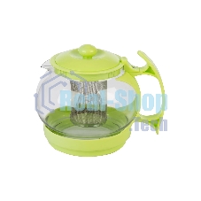 Чайник заварочный Mallony Decotto-1100 с пластик ручкой, фильтр из нерж ст, 1,1 л