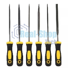 Набор надфилей Deli DL2141 6шт подшипниковая сталь, противоскользящая рукоятка