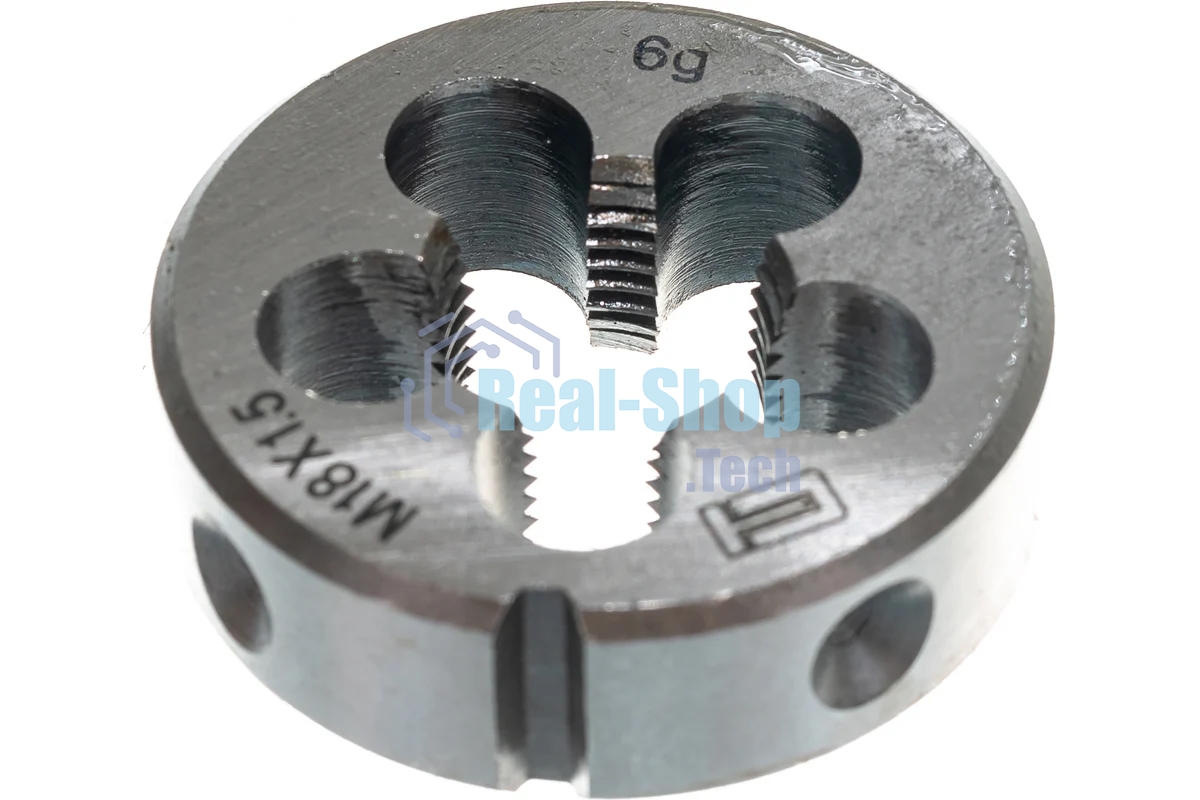 Плашка Сибртех М18x1,5 мм