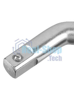 Вороток Г-образный Denzel 250x50 мм, квадрат 1/2