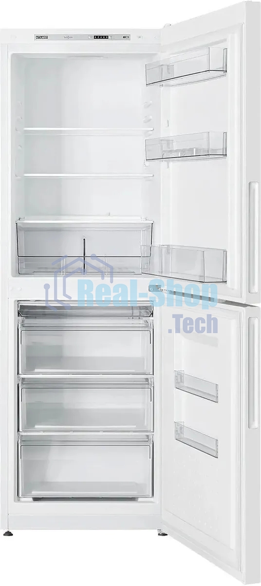 Холодильник Atlant ХМ-4612-101 белый двухкамерный 182/119л морозилка снизу