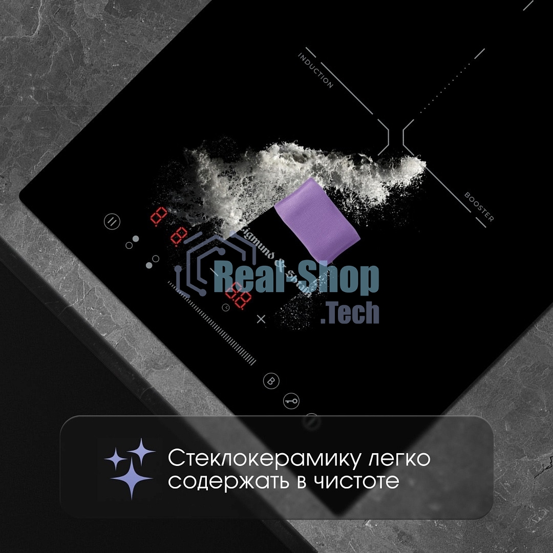 Индукционная варочная панель Zigmund & Shtain CI 60.3 B черный